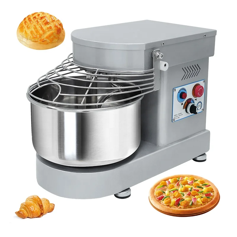 Small bakery dessert shop easy to use household small vertical spiral dough mixer 7L
Small bakery dessert shop easy to use household small vertical spiral dough mixer 7L