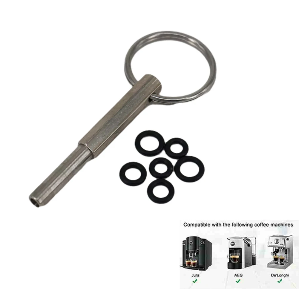 Kitchen Tool Drill Repair Replacement Silver Special Wrench Stainless Steel Tool 1pcs 61*33*10mm Coffee Machine
Kitchen Tool Drill Repair Replacement Silver Special Wrench Stainless Steel Tool 1pcs 61*33*10mm Coffee Machine