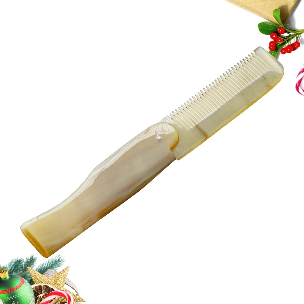 Comb Hair Beard Pocket Folding Travel Horn Ox Portable Mustache Head Tooth Styling Tool Men Clip Tortoise Office Mini S Wooden
Comb Hair Beard Pocket Folding Travel Horn Ox Portable Mustache Head Tooth Styling Tool Men Clip Tortoise Office Mini S Wooden