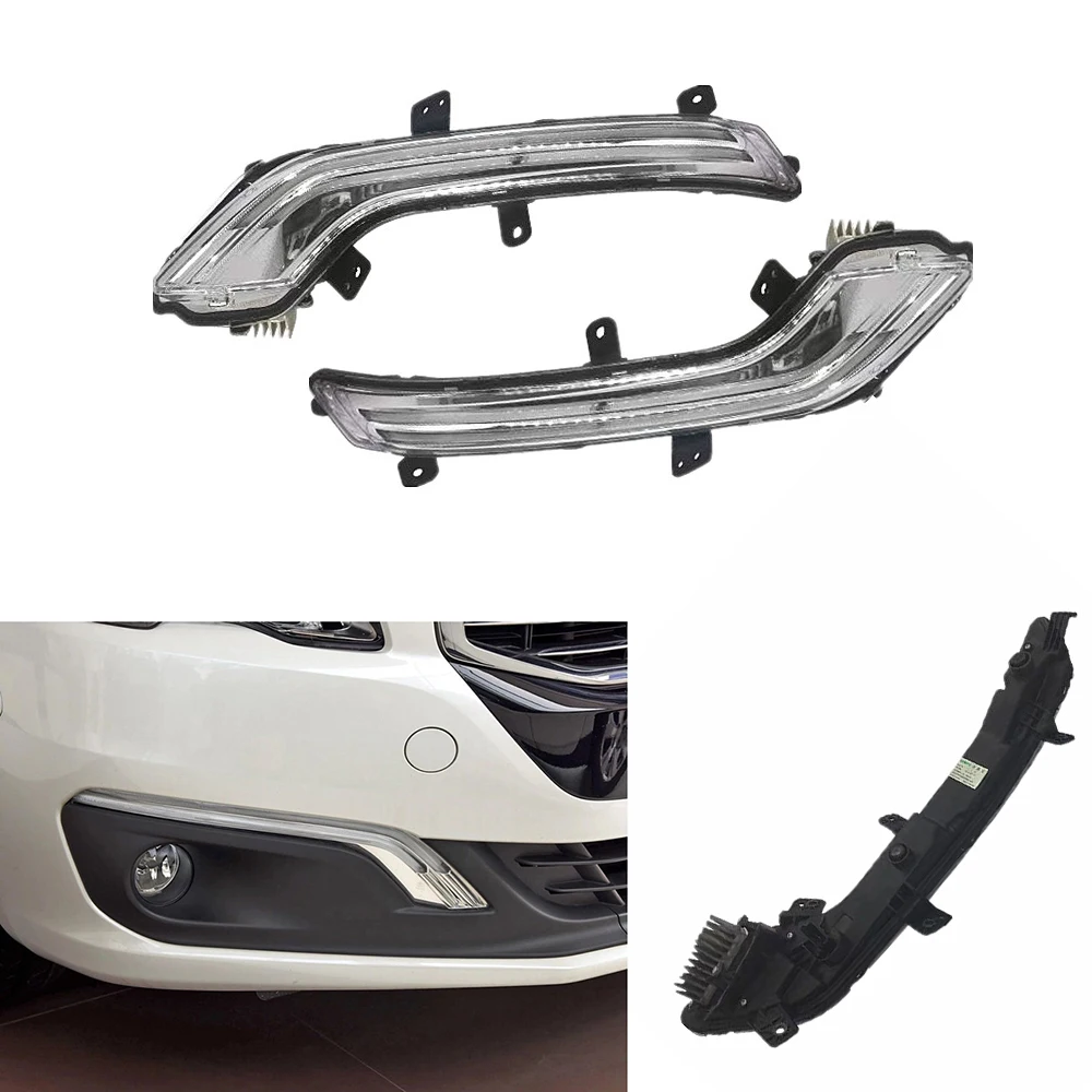 Auto Left Right LED Front Bumper Turn Signal Daytime Running Light Lamp DRL for Peugeot 508 2015 2016 2017 2018
Auto Left Right LED Front Bumper Turn Signal Daytime Running Light Lamp DRL for Peugeot 508 2015 2016 2017 2018