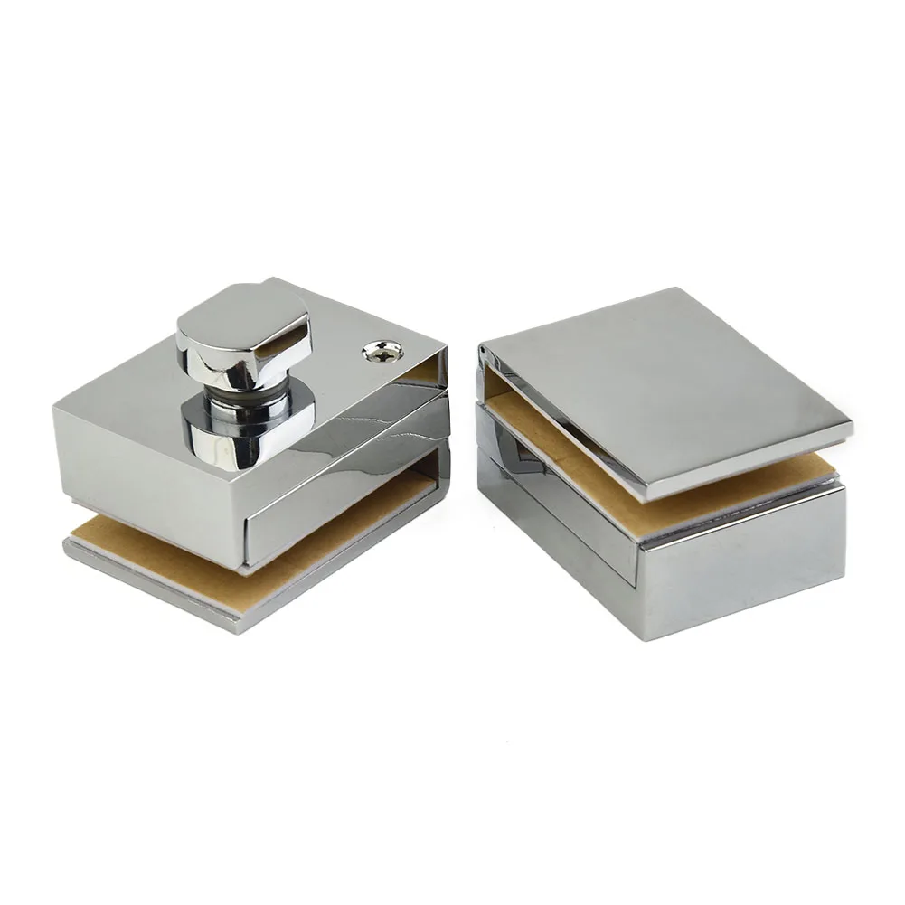 1PC Zinc Alloy Door Lock Thicken Free Opening Glass Door Latch To Glass Panel Shower Room For 5-12 Mm Glass Size
1PC Zinc Alloy Door Lock Thicken Free Opening Glass Door Latch To Glass Panel Shower Room For 5-12 Mm Glass Size