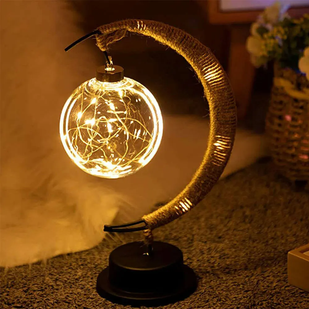 Moon Night Light Multicolor Table Light Lunar Bedside Handmade Lantern Bedroom Sleeping Home Decoration USB/Battery Powered
Moon Night Light Multicolor Table Light Lunar Bedside Handmade Lantern Bedroom Sleeping Home Decoration USB/Battery Powered