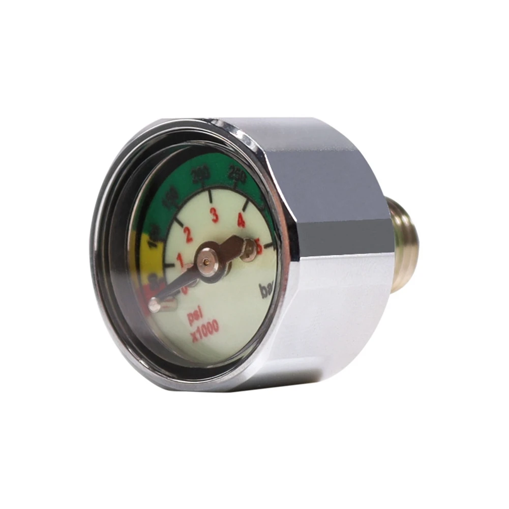 Scuba Diving Pony Bottle Pressure Gauge 1 Inch Face 350 BAR/5000 PSI 7/16Inch-20UNF Threads
Scuba Diving Pony Bottle Pressure Gauge 1 Inch Face 350 BAR/5000 PSI 7/16Inch-20UNF Threads