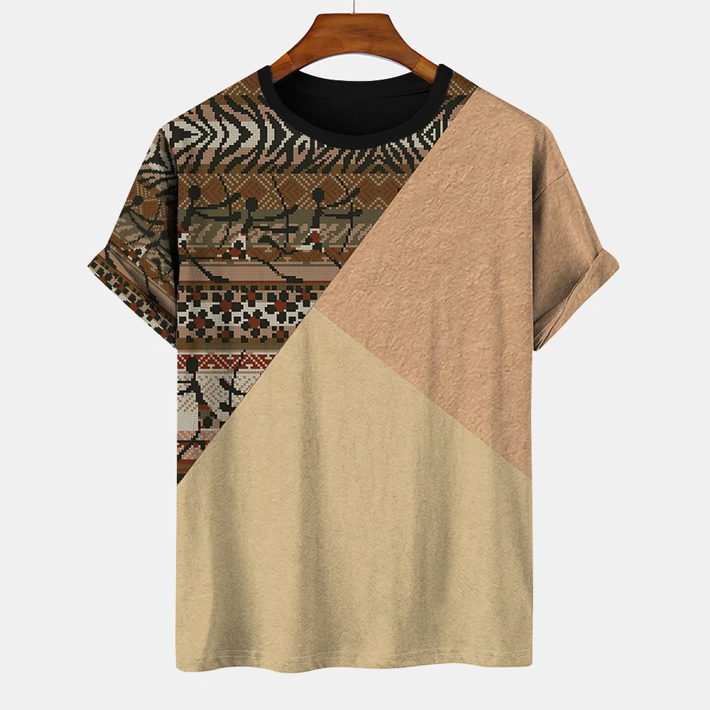 Geometric Men's T-shirt Striped Creative 3d Printing Shirt for Men Daily Wear Fashion Casual Male Clothes Tops Short Sleeve Tees
Geometric Men's T-shirt Striped Creative 3d Printing Shirt for Men Daily Wear Fashion Casual Male Clothes Tops Short Sleeve Tees