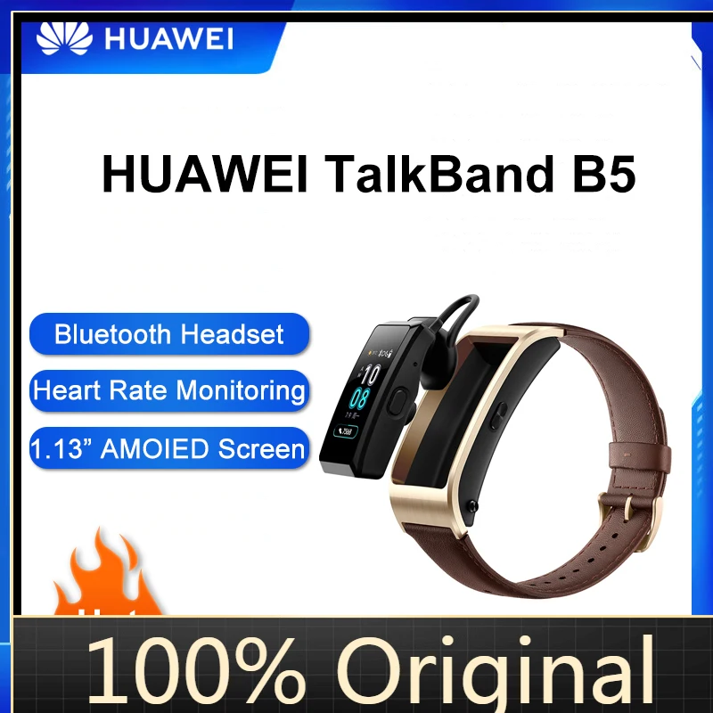Оригинальный Смарт-браслет Huawei TalkBand B5 с Bluetooth, спортивные браслеты, сенсорный экран AMOLED, наушники, фитнес-трекер
Оригинальный Смарт-браслет Huawei TalkBand B5 с Bluetooth, спортивные браслеты, сенсорный экран AMOLED, наушники, фитнес-трекер