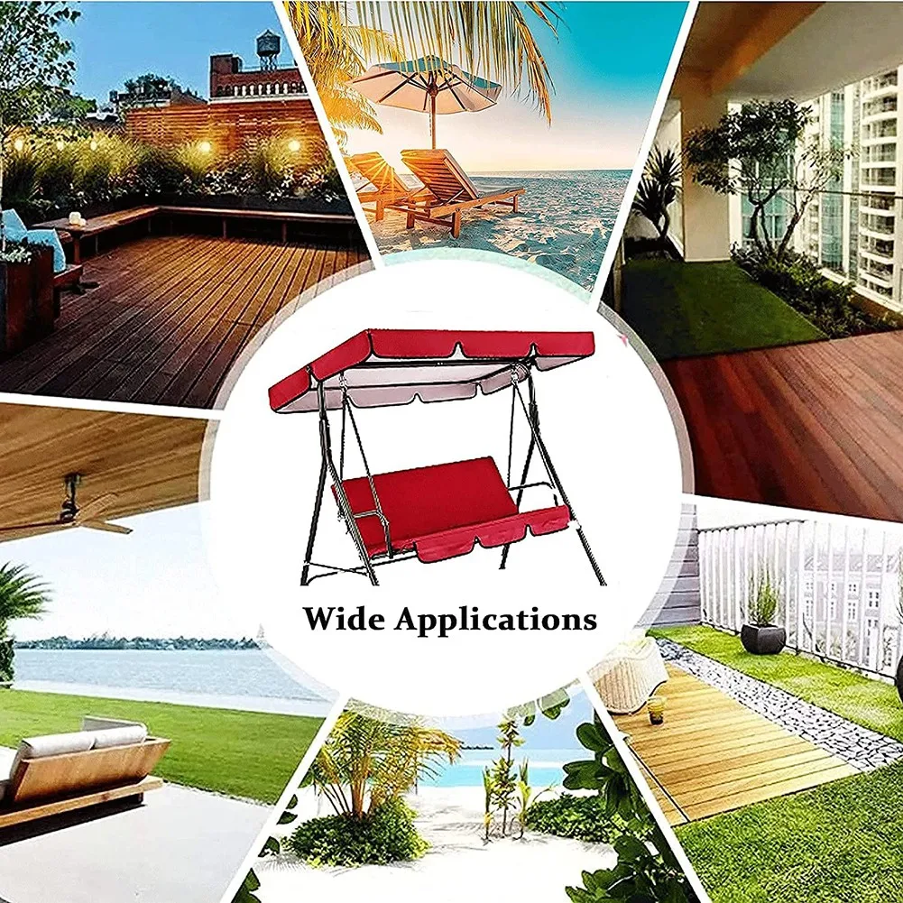 1*Garden Outdoor 3-Person Metal Porch Swing Chair Bench W/ Canopy Replacement Canopy Sun Shade Swing Chair Cover Accessories
1*Garden Outdoor 3-Person Metal Porch Swing Chair Bench W/ Canopy Replacement Canopy Sun Shade Swing Chair Cover Accessories