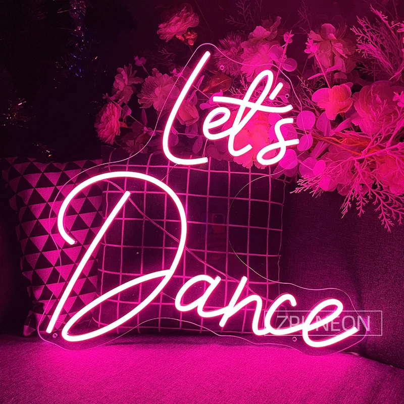 Светодиодная неоновая вывессветильник Let's Dance, праздничный декор, свадебная светодиодная неоновая вывеска, домашний декор, Настенный декор ...
Светодиодная неоновая вывессветильник Let's Dance, праздничный декор, свадебная светодиодная неоновая вывеска, домашний декор, Настенный декор ...