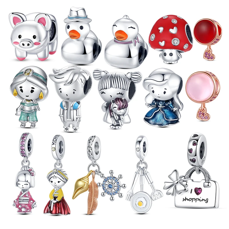 Boy Girl Charms Silver 925 Pig Beads Mushroom Pendant DIY For Pandora Charm Bracelet Original Design Luxury Brand Jewelry
Boy Girl Charms Silver 925 Pig Beads Mushroom Pendant DIY For Pandora Charm Bracelet Original Design Luxury Brand Jewelry