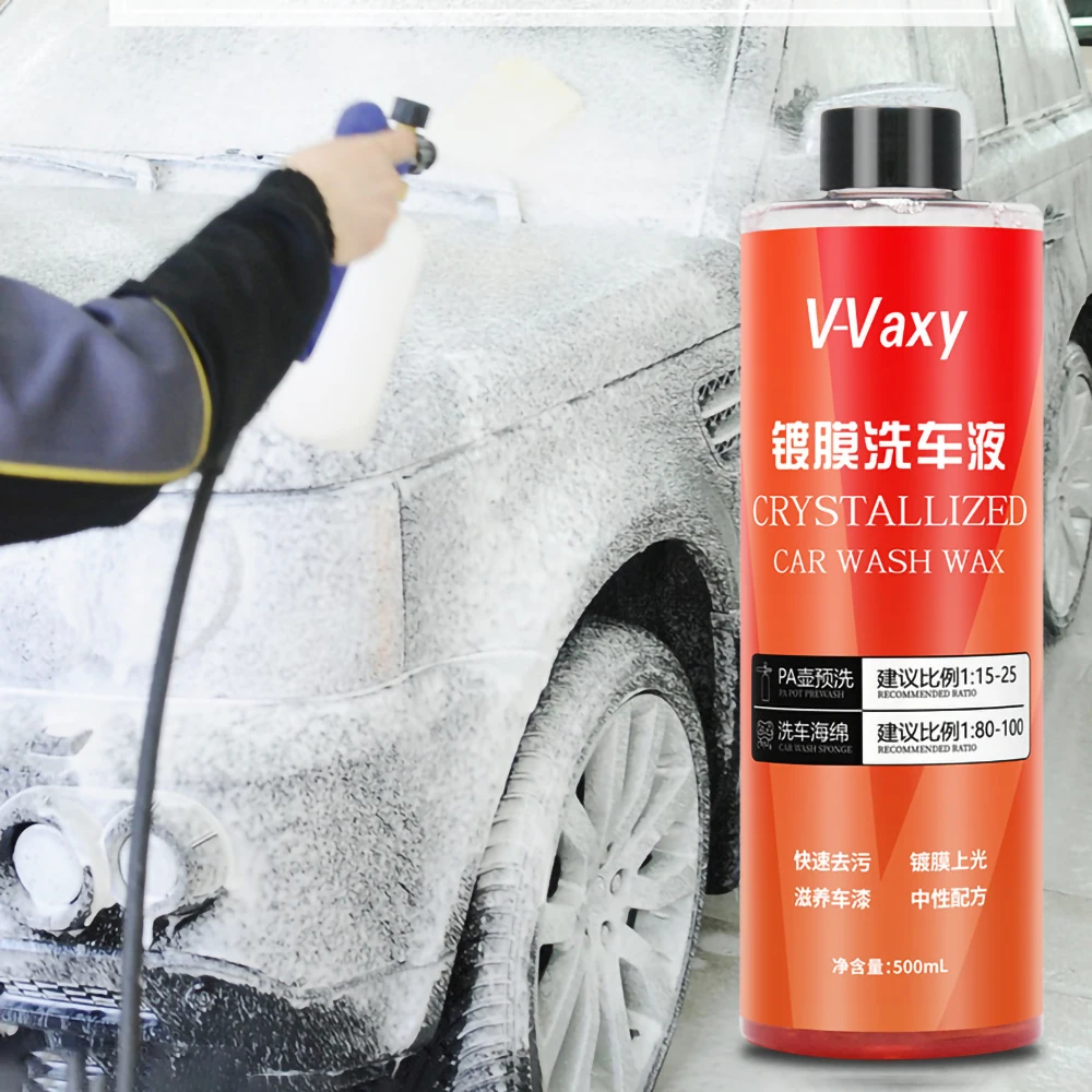 500ML Foam Cleaning Concentrated Car Wash 1:1000 Clean Shine And Protect Remove Dirt Coating Car Wash
500ML Foam Cleaning Concentrated Car Wash 1:1000 Clean Shine And Protect Remove Dirt Coating Car Wash