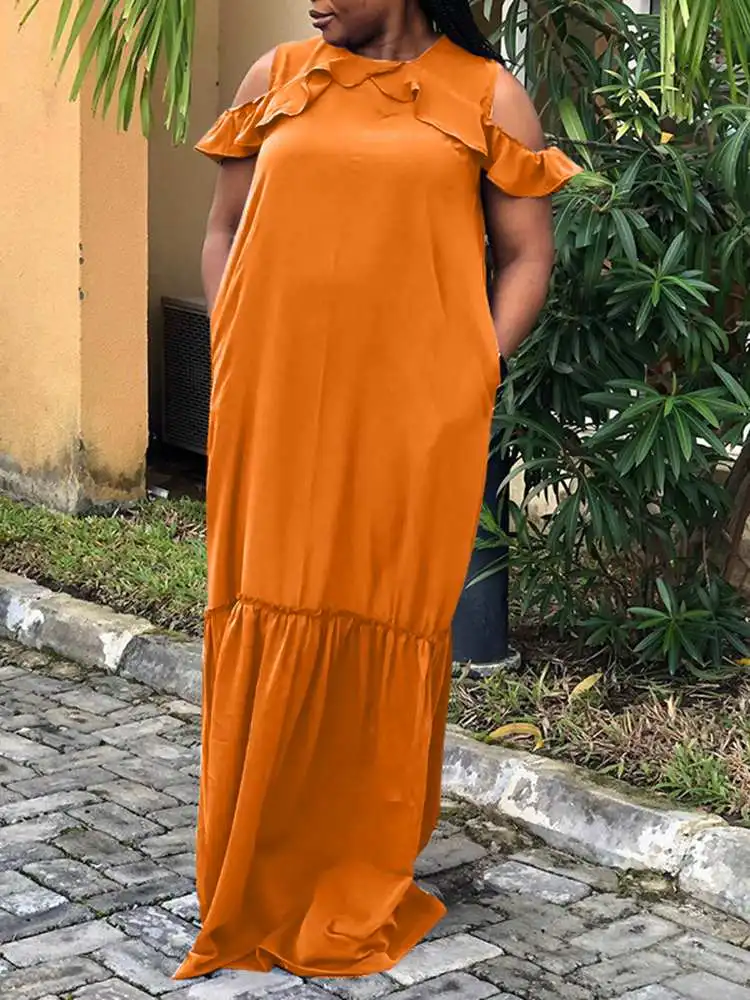 Summer Party Dress VONDA 2022 Fashion Women Sleeveless Ruffled Dress Sexy Summer Sundress Pleated Long Robe Oversized Vestido
Summer Party Dress VONDA 2022 Fashion Women Sleeveless Ruffled Dress Sexy Summer Sundress Pleated Long Robe Oversized Vestido