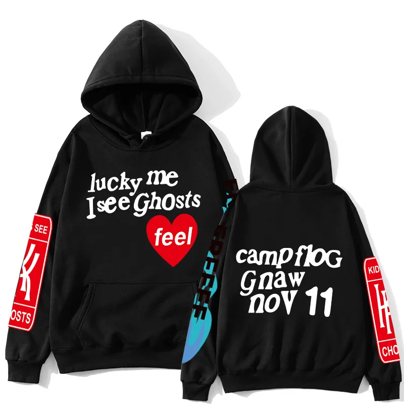 Kanye West Graffiti Letter Print Heavyweight Sweatshirts Lucky Me I See Ghosts Men Hoodie Hip Hop Hooded Casual Hoodies
Kanye West Graffiti Letter Print Heavyweight Sweatshirts Lucky Me I See Ghosts Men Hoodie Hip Hop Hooded Casual Hoodies