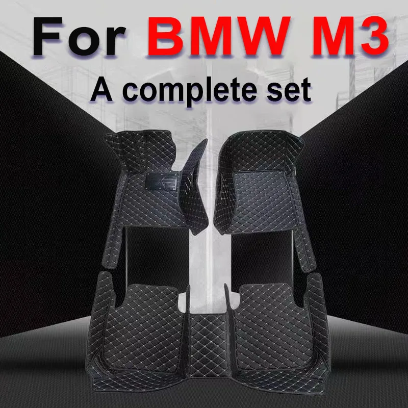 Автомобильный напольный коврик для BMW M3 E30 1986 ~ 1991, 5 сидений, кожаные напольные коврики, полное покрытие, защита ковра, грязь, аксессуары для интерьера автомобиля
Автомобильный напольный коврик для BMW M3 E30 1986 ~ 1991, 5 сидений, кожаные напольные коврики, полное покрытие, защита ковра, грязь, аксессуары для интерьера автомобиля