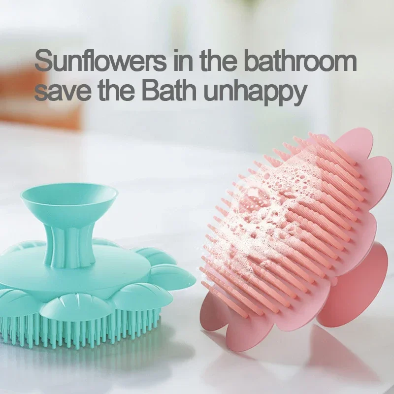 Baby Care Silicone Bath Brush Kids Bath Shampoo Brush Massage for Baby Hair Care And Body Care 
Baby Care Silicone Bath Brush Kids Bath Shampoo Brush Massage for Baby Hair Care And Body Care