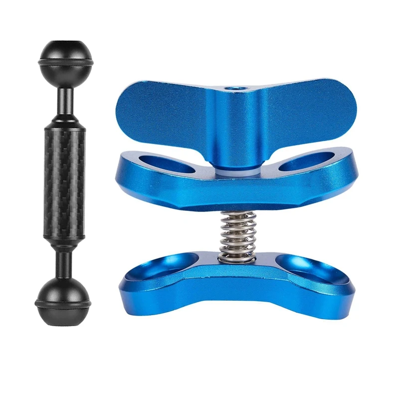 1 Pcs Diving Lights Ball Butterfly Clip Arm Clamp Mount & 1 Pcs 1 Inch Dual Ball Diving Camera D20mm 5 Inch Tripod
1 Pcs Diving Lights Ball Butterfly Clip Arm Clamp Mount & 1 Pcs 1 Inch Dual Ball Diving Camera D20mm 5 Inch Tripod