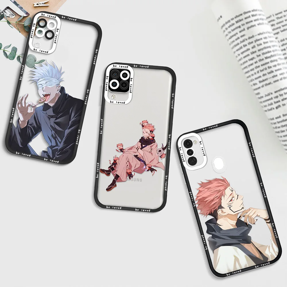 Japan Anime Jujutsu Kaisen Clear Phone Case for Samsung A72 A11 A12 A71 A21S A32 4G A52 A52S A53 5G S22Ultra S22 Plus Soft Cover
Japan Anime Jujutsu Kaisen Clear Phone Case for Samsung A72 A11 A12 A71 A21S A32 4G A52 A52S A53 5G S22Ultra S22 Plus Soft Cover