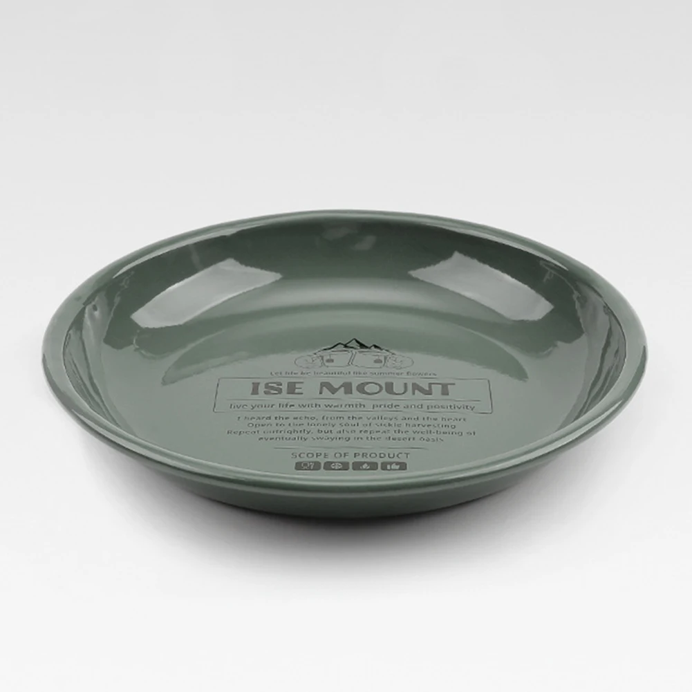 Enamel Dinner Plate Wear-resistance 800ml Appearance Beautiful Camping Embryo Body Iron Hiking Outdoor Durable
Enamel Dinner Plate Wear-resistance 800ml Appearance Beautiful Camping Embryo Body Iron Hiking Outdoor Durable