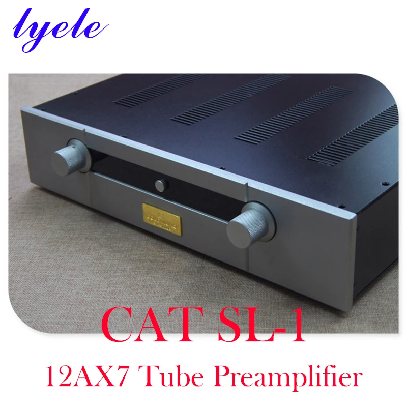 Lyele Audio CAT SL1 Tube Preamplifier 12AX7 HIFI Sound Amplifier Home High-End Audio AMP ECC83 Tube Amplifier ULTIMATE 110V/220V
Lyele Audio CAT SL1 Tube Preamplifier 12AX7 HIFI Sound Amplifier Home High-End Audio AMP ECC83 Tube Amplifier ULTIMATE 110V/220V