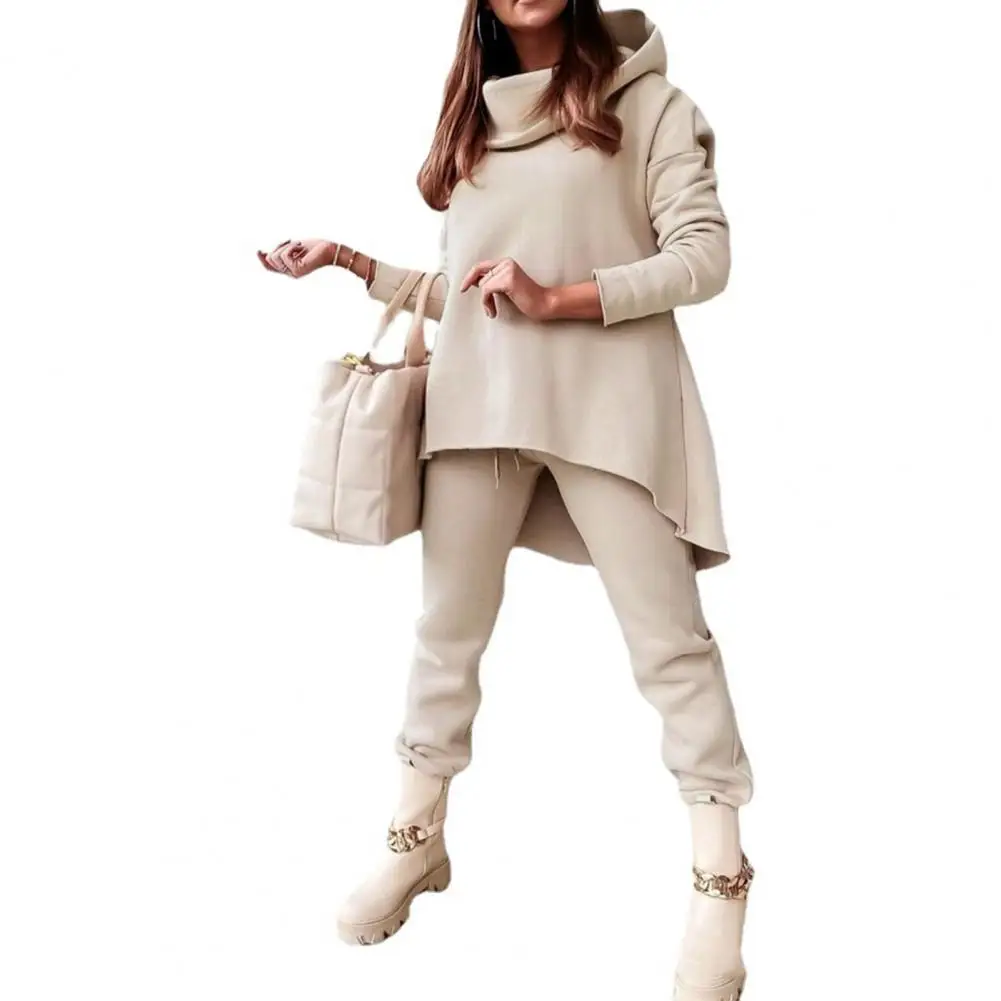 2Pcs/Set Women Outfit Winter Tracksuit Loose Pullover Hooded Drawstring Elastic Waist Hoodie Pants Set Women
2Pcs/Set Women Outfit Winter Tracksuit Loose Pullover Hooded Drawstring Elastic Waist Hoodie Pants Set Women