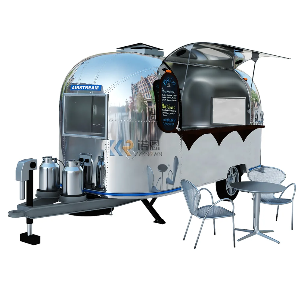 Small Airstream Van Food Trailer Cart Hot Dog Vending Truck Coffee Pizza Kiosk For Sale in Europe 
Small Airstream Van Food Trailer Cart Hot Dog Vending Truck Coffee Pizza Kiosk For Sale in Europe
