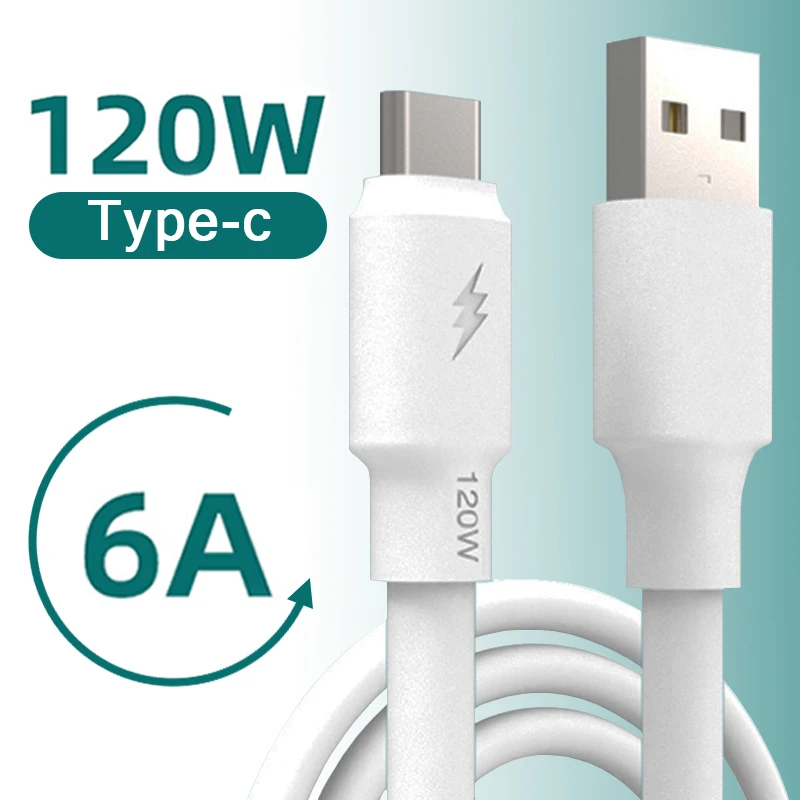 120W 6A Fast Charging USB C Cable for Samsung Xiaomi Redmi Huawei Tablet Type-C Mobile Phone Accessories Charger USB C Cable
120W 6A Fast Charging USB C Cable for Samsung Xiaomi Redmi Huawei Tablet Type-C Mobile Phone Accessories Charger USB C Cable
