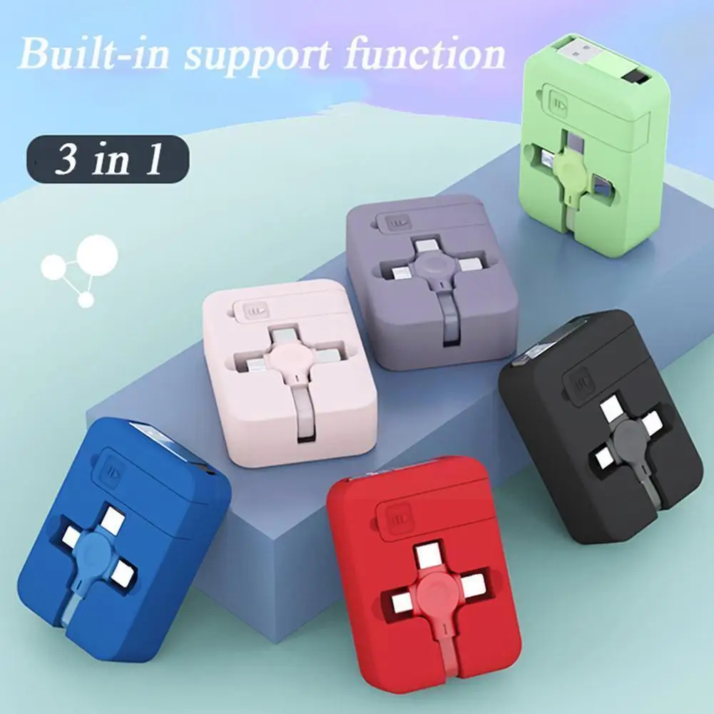 3in1 Retractable Usb Type C Micro Usb Charge Cable With Phone Stand 3 in 1 Portable Charger Data Cab phone accessories -031
3in1 Retractable Usb Type C Micro Usb Charge Cable With Phone Stand 3 in 1 Portable Charger Data Cab phone accessories -031