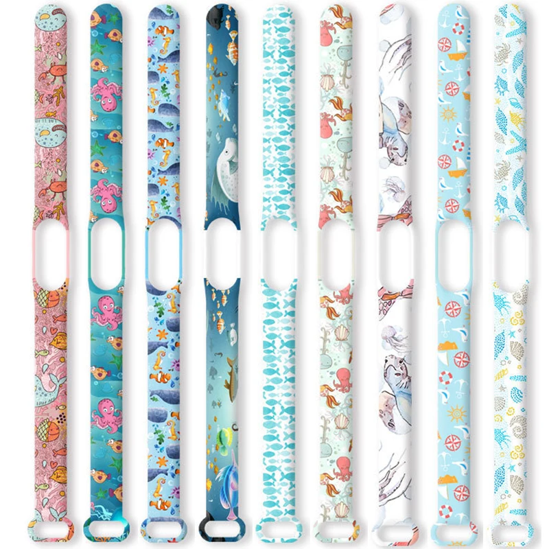 Strap For mi Smart Band 6 5 4 3 Bracelet Marine life Watchband Replacement Sport Wrist Color TPU Original Xiaomi Mi Band 7 strap
Strap For mi Smart Band 6 5 4 3 Bracelet Marine life Watchband Replacement Sport Wrist Color TPU Original Xiaomi Mi Band 7 strap
