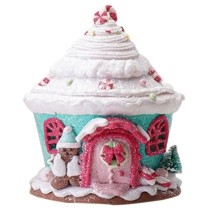 Christmas House Tabletop Holiday Decorations Clay Castle House LED Christmas Decorations A
Christmas House Tabletop Holiday Decorations Clay Castle House LED Christmas Decorations A
