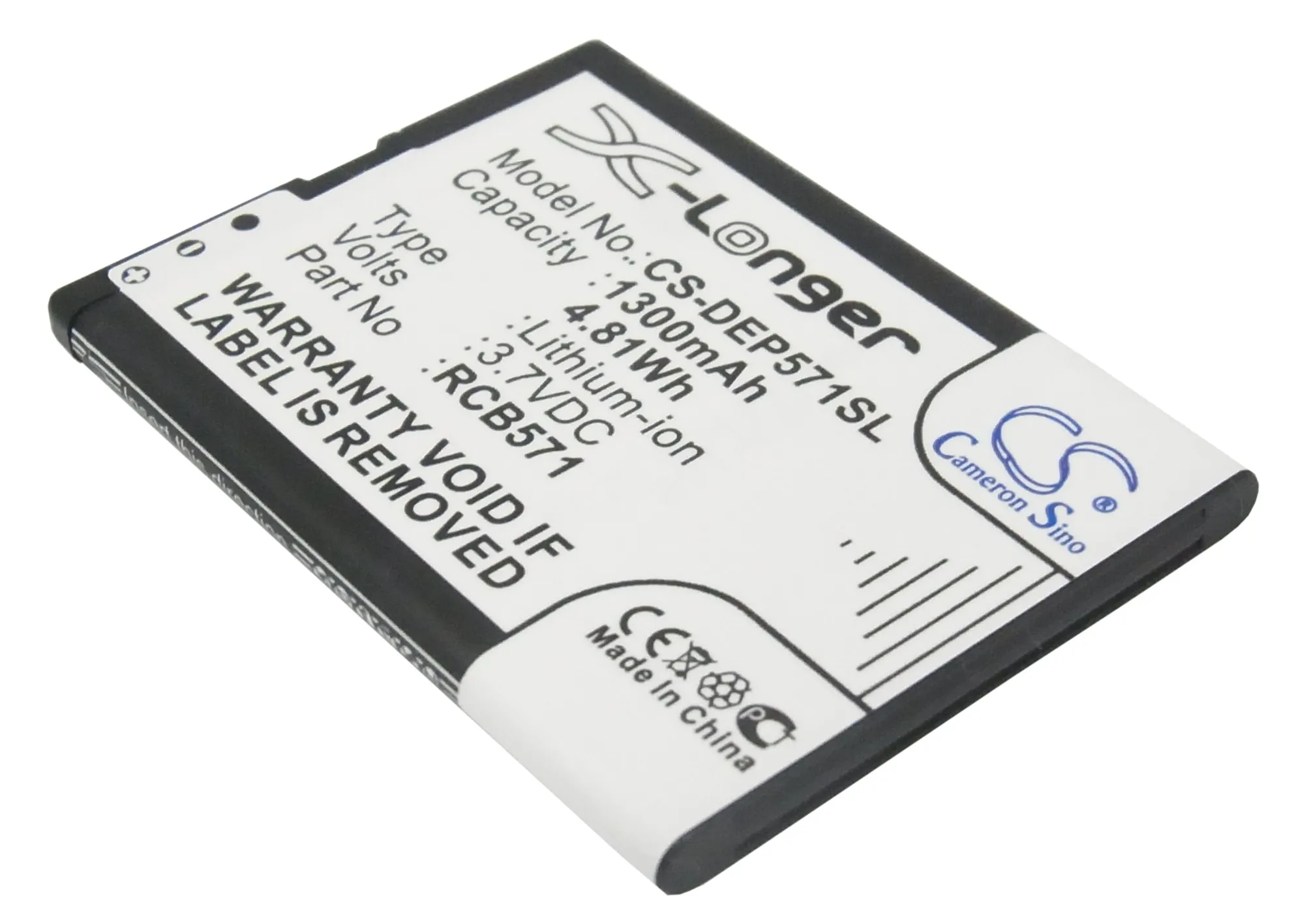 Cameron Sino Mobile SmartPhone Replacement Li-ion Battery 1300mAh For Doro A430, A600, A610, A6 Free Tools
Cameron Sino Mobile SmartPhone Replacement Li-ion Battery 1300mAh For Doro A430, A600, A610, A6 Free Tools