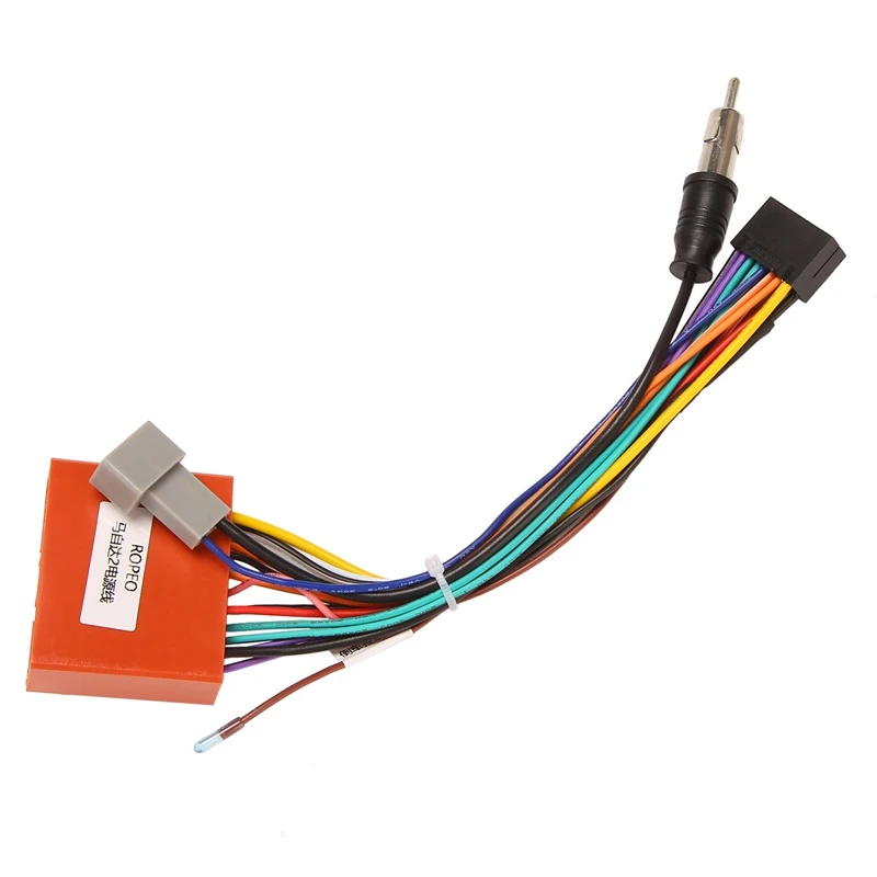 Car Navigation Radio 16 PIN Adaptor Power Cable for Mazda 2/3/6 Ruiyi Audio Stereo 16Pin Wiring Harness
Car Navigation Radio 16 PIN Adaptor Power Cable for Mazda 2/3/6 Ruiyi Audio Stereo 16Pin Wiring Harness