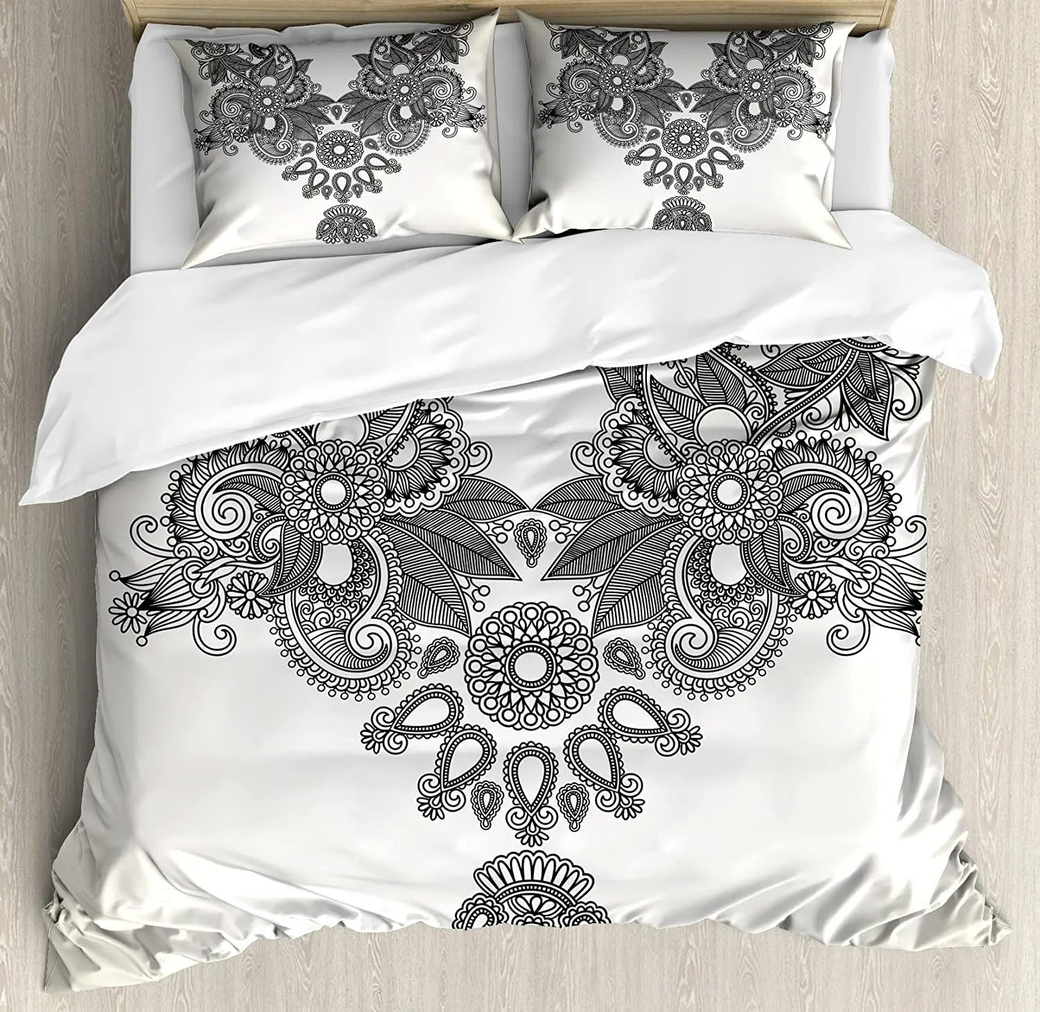 Henna Bedding Set Far Eastern Vintage Fashion Ornamental Pa 3pcs Duvet Cover Set Bed Set Quilt Cover Pillow Case Comforter Cover
Henna Bedding Set Far Eastern Vintage Fashion Ornamental Pa 3pcs Duvet Cover Set Bed Set Quilt Cover Pillow Case Comforter Cover