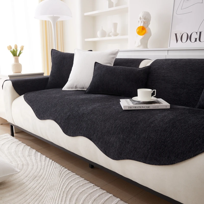 Four Seasons Universal Sofa Cover Design Irregular Shape Sofa Towels Chenille Anti-slip Couch Cushion for Living Room Area Rug
Four Seasons Universal Sofa Cover Design Irregular Shape Sofa Towels Chenille Anti-slip Couch Cushion for Living Room Area Rug