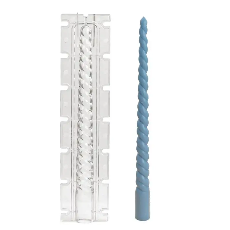 Spiral Taper Candle Mold Taper Mold DIY Twisted Candlestick Mold Pillar Candle Molds For Making Cake Candles Chime Candles Table
Spiral Taper Candle Mold Taper Mold DIY Twisted Candlestick Mold Pillar Candle Molds For Making Cake Candles Chime Candles Table