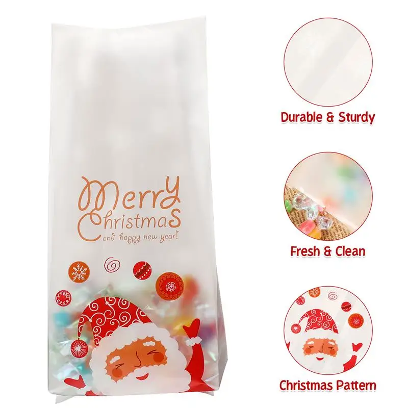 50pcs Santa Claus Christmas Plastic Gift Treat Bags Christmas Bags Christmas Goodie Bags Goodie Bags
50pcs Santa Claus Christmas Plastic Gift Treat Bags Christmas Bags Christmas Goodie Bags Goodie Bags