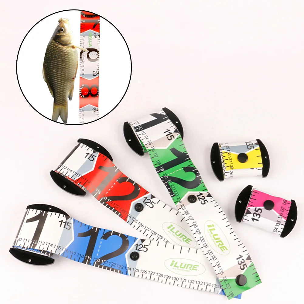 1.38m Waterproof Fish Measuring Tape Fishing Ruler PVC Measurement Tackle Tools Foldable Durable Fishing Accs Iscas Pesca
1.38m Waterproof Fish Measuring Tape Fishing Ruler PVC Measurement Tackle Tools Foldable Durable Fishing Accs Iscas Pesca
