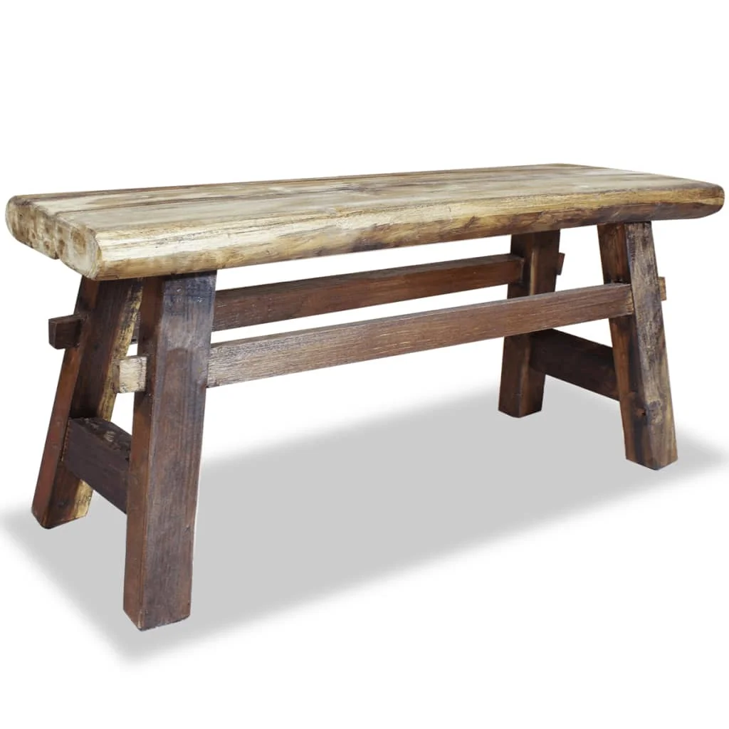Wooden Garden Outdoor Patio Bench Outside Deck Benches Seating Furniture Solid Reclaimed Wood 100x28x43 cm
Wooden Garden Outdoor Patio Bench Outside Deck Benches Seating Furniture Solid Reclaimed Wood 100x28x43 cm