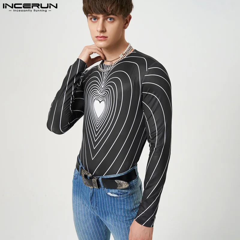 2023 Fashion Men Bodysuits Printing O-neck Long Sleeve Sexy Casual Men Rompers Underwear Fitness Pajamas Bodysuit S-5XL INCERUN
2023 Fashion Men Bodysuits Printing O-neck Long Sleeve Sexy Casual Men Rompers Underwear Fitness Pajamas Bodysuit S-5XL INCERUN