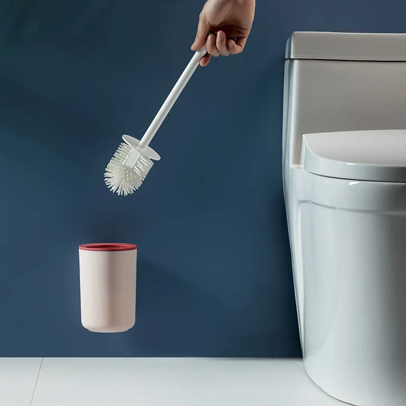 Wall-mounted Toilet Brush Without Dead Angle 35cm Long Handle Splash-proof Toilet Brush Toilet Cleaning Tools
Wall-mounted Toilet Brush Without Dead Angle 35cm Long Handle Splash-proof Toilet Brush Toilet Cleaning Tools