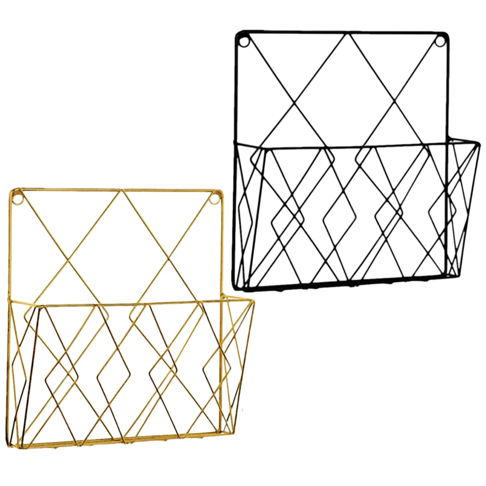 Wall Organizer File Magazine Rack Holder Hanging Mail Mount Wire Storage Mounted Mesh Sorter Files Basket Bin Paper Newspaper
Wall Organizer File Magazine Rack Holder Hanging Mail Mount Wire Storage Mounted Mesh Sorter Files Basket Bin Paper Newspaper