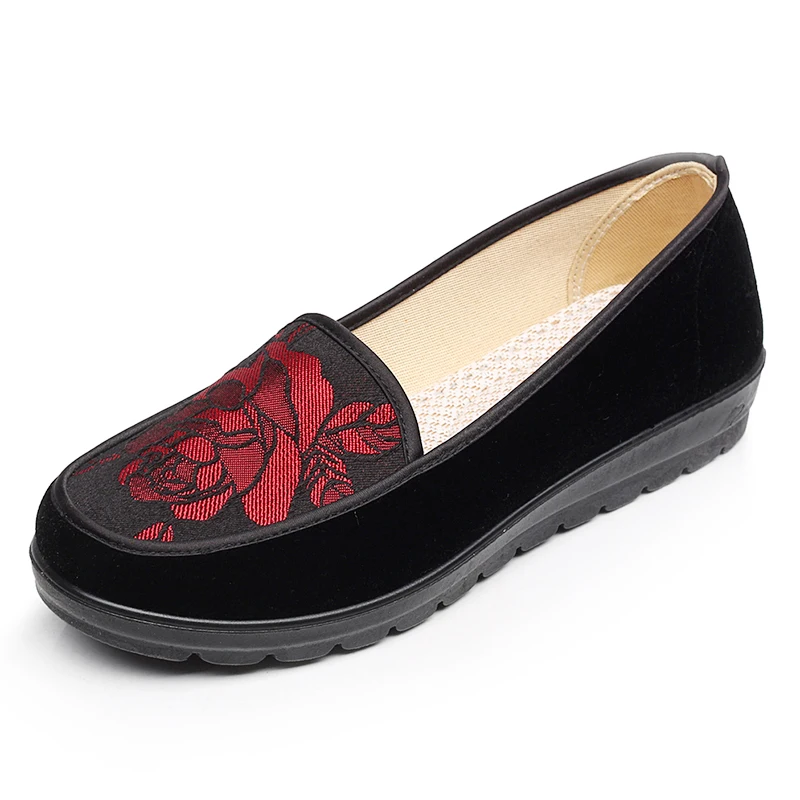 XQ Luxury Old Beijing Cloth Spring and Autumn Light Soft Comfortable Non-slip Shallow Embroidered Flat Single Shoes Mainland Ch
XQ Luxury Old Beijing Cloth Spring and Autumn Light Soft Comfortable Non-slip Shallow Embroidered Flat Single Shoes Mainland Ch
