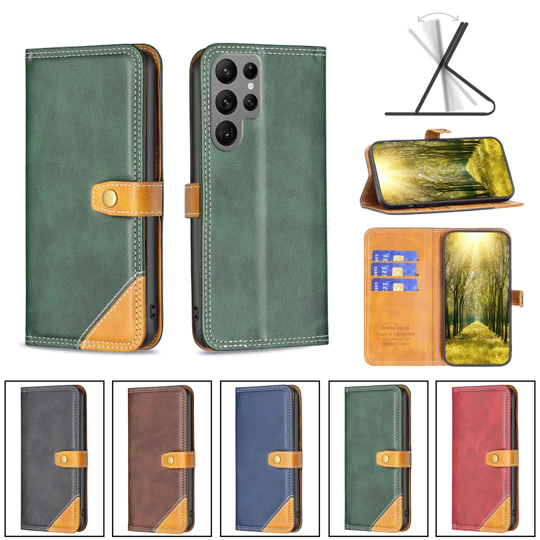 Fashion Flip Leather Protect Cover for Samsung Galaxy S23 S22 Ultra S21 FE S20 Plus Phone Bags Wallet Card Slots Bracket Case
Fashion Flip Leather Protect Cover for Samsung Galaxy S23 S22 Ultra S21 FE S20 Plus Phone Bags Wallet Card Slots Bracket Case