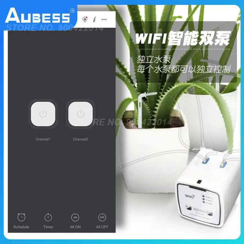 Умное устройство для полива растений, автоматическое устройство с двойным насосом и Wi-Fi управлением, для сада и цветов
Умное устройство для полива растений, автоматическое устройство с двойным насосом и Wi-Fi управлением, для сада и цветов