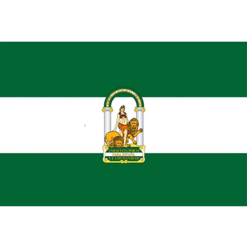 Andalusia Andalucia Spain Spanish Flag Suitable for family party travel photo event festive decoration, gift giving,customizable
Andalusia Andalucia Spain Spanish Flag Suitable for family party travel photo event festive decoration, gift giving,customizable