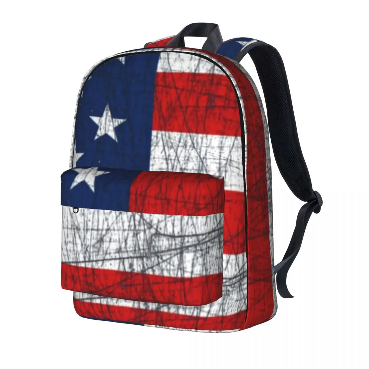 

American Flag 4th Of July Backpack Vintage Flags Print Cute Backpacks Student Sport Soft High School Bags High Quality Rucksack