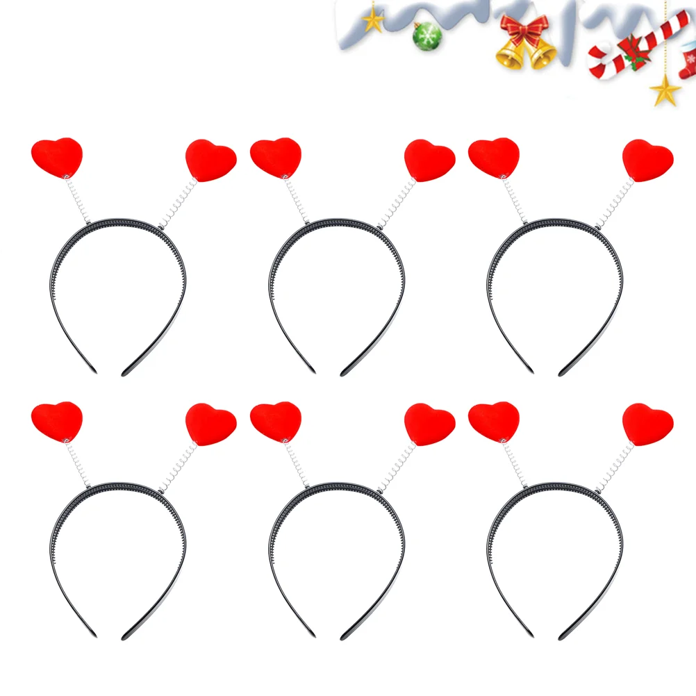 Hair Boppers Band Heart Headband Party Head Antenna Headpiece Year New Valentines Alien Festivalheaddress Holiday Hoop Christmas
Hair Boppers Band Heart Headband Party Head Antenna Headpiece Year New Valentines Alien Festivalheaddress Holiday Hoop Christmas