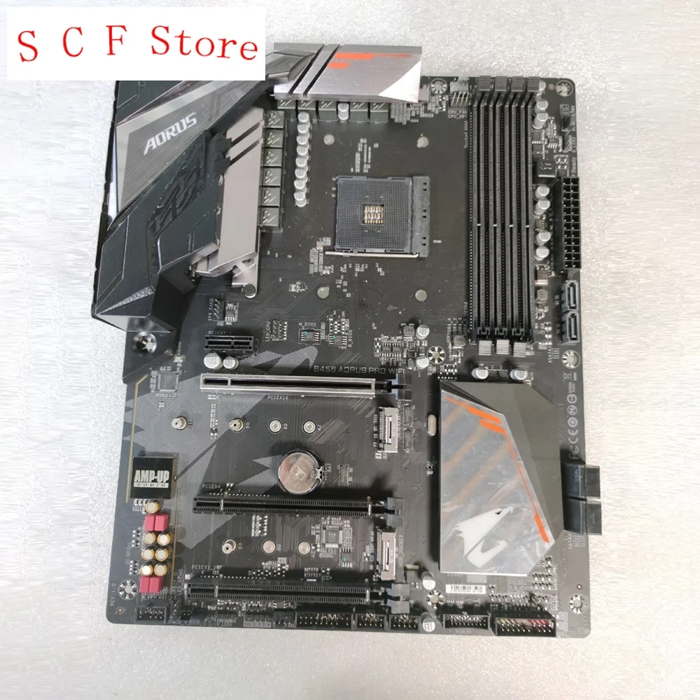 For B450 AORUS PRO WIFI For Gigabyte DDR4 B450 Socket AM4 64GB Desktop Motherboard
For B450 AORUS PRO WIFI For Gigabyte DDR4 B450 Socket AM4 64GB Desktop Motherboard