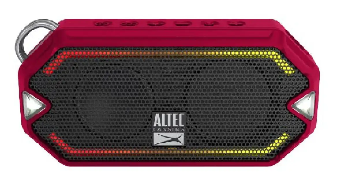 Mini EverythingProof Wireless Portable Bluetooth Speaker, Red, 6 Hours Playtime, LED Lights, IP67 Waterproof, IMW1000-TRD
Mini EverythingProof Wireless Portable Bluetooth Speaker, Red, 6 Hours Playtime, LED Lights, IP67 Waterproof, IMW1000-TRD