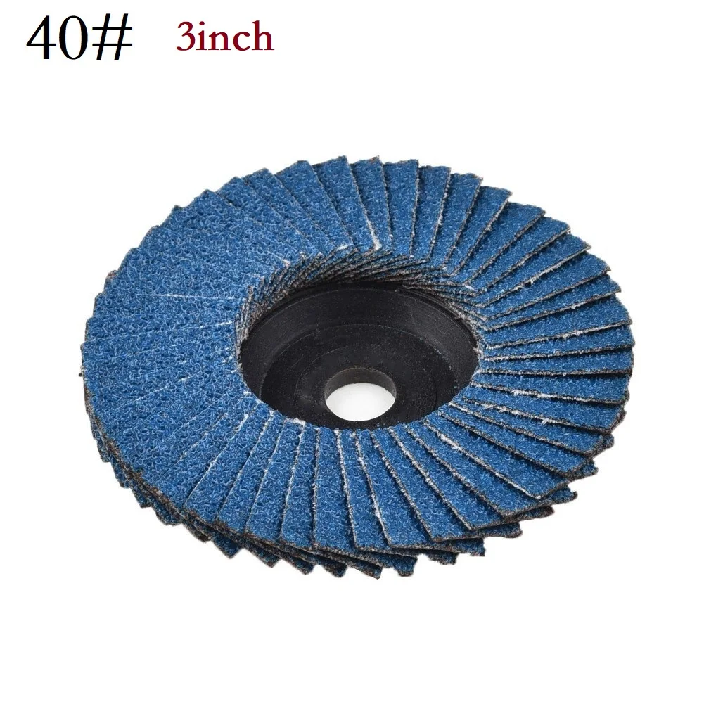 75mm/3inch Flap Disc Sanding Grinding Wheels 10mm Hole Grinding Wheel Polishing Disc For Mini Angle Grinde Power Tool Accessorie
75mm/3inch Flap Disc Sanding Grinding Wheels 10mm Hole Grinding Wheel Polishing Disc For Mini Angle Grinde Power Tool Accessorie