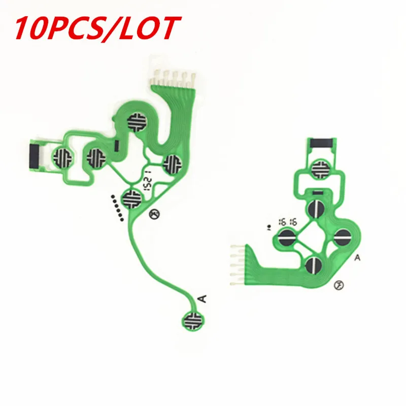 10PCS NEW Version Replacement Conductive Film Keypad flex Cable Ribbon Circuit Board for SONY Dualshock 4 PS4 JDM-030 Controller
10PCS NEW Version Replacement Conductive Film Keypad flex Cable Ribbon Circuit Board for SONY Dualshock 4 PS4 JDM-030 Controller