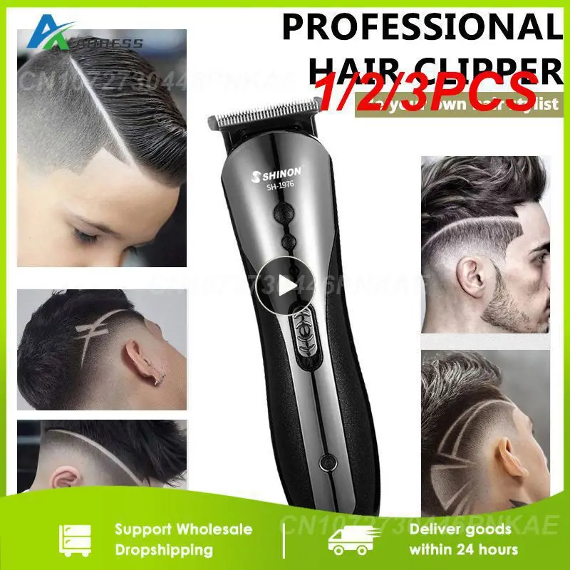 1/2/3PCS All 3 in1 Rechargeable Hair Clipper for Men Waterproof Wireless Electric Shaver Beard Nose Ear Shaver Hair Trimme
1/2/3PCS All 3 in1 Rechargeable Hair Clipper for Men Waterproof Wireless Electric Shaver Beard Nose Ear Shaver Hair Trimme