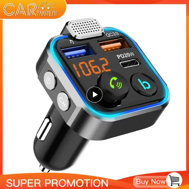 Universal Car Adapter Support U Disk Bluetooth Fm Transmitter Pd 20w Durable Mp3 Player Car Accessories Hands Free 
Universal Car Adapter Support U Disk Bluetooth Fm Transmitter Pd 20w Durable Mp3 Player Car Accessories Hands Free
